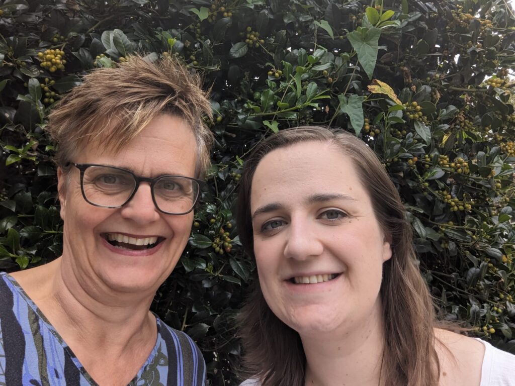 Marina de Horn (links) en Wynn Verhulst (rechts)