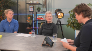 Sanne Boswinkel in gesprek met Lizan Baudoin en Mette-Marieke Verschoor tijdens het webinar van 2 november 2023