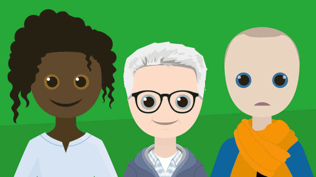3 avatars van Gebruiker Centraal