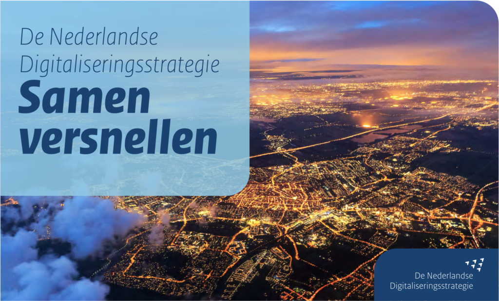 Voorkant van de Nederlandse Digitaliseringsstrategie