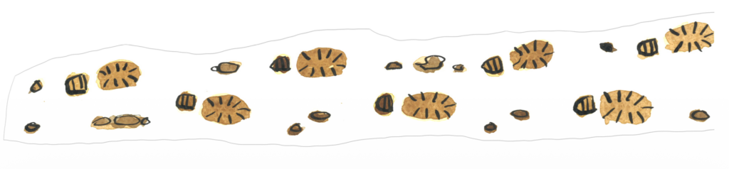 Voetstappen - een afbeelding uit het boekje 'LALAB: Ruimte voor de kleinste verandering'