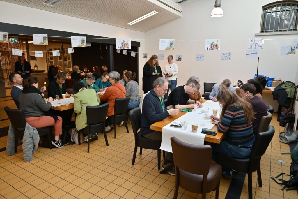 Workshop in de Breakout Bar.