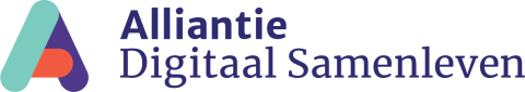 Logo Alliantie Digitaal Samenleven. Linkt naar website van deze alliantie.