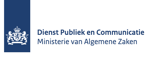 Logo DPC: Dienst Publiek en Communicatie, Ministerie van Algemene Zaken. Linkt naar externe pagina over DPC.