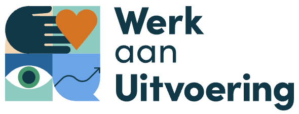 Logo WAU: Werk Aan Uitvoering. Linkt naar homepagina WAU.