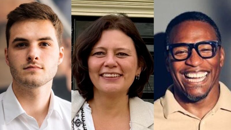 Anthony Carmoy, Wendy van den Eeckhout en Roger Olivieira