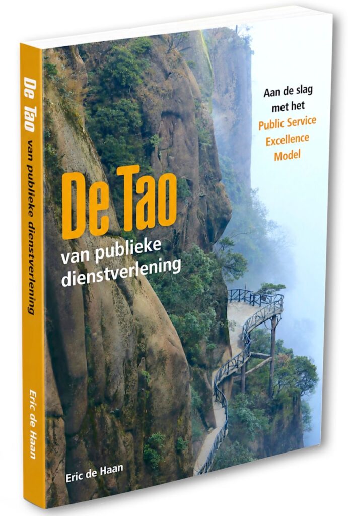 Cover van het boek 'Tao van de publieke dienstverlening'
