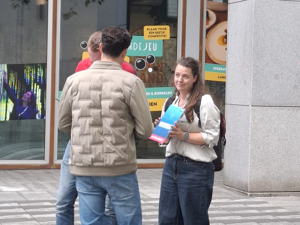 Deelnemer test in Tilburg